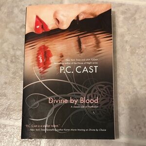 Divine by Blood by P.C. Cast - Black with Red Accent Paperback